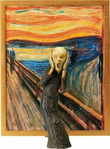Table Museum Figma Action Figure The Scream Munch Urlo ORIGINALE SP-086 - Foto 1 di 6