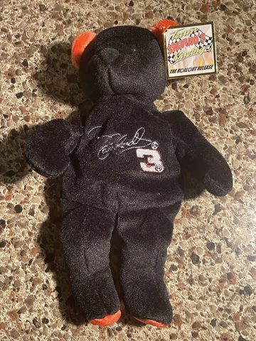 Nascar Racing stuffed bear #3 Dale Earnhardt Team Salvino's Cover