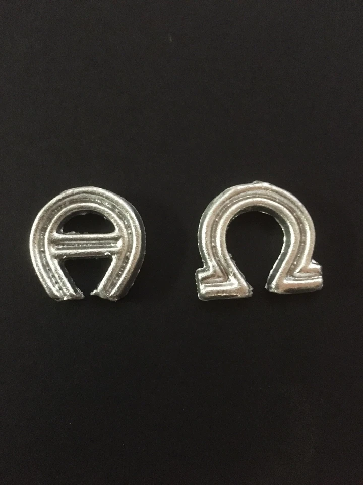 Verzierwachs Alpha Omega silber  Kerzenwachs Wachsdekor Borte Wachs Wachskerze - Bild 1 von 1