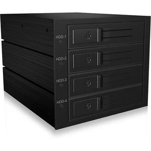 ICY BOX IB-564SAS-12G Backplane für 4x 3,5" SATA oder SAS HDD in 3x 5,25" - Bild 1 von 4