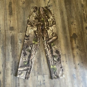 Rugged Outdoor Gear Kids Camo Polyester Hunting Pants Youth Size Small - Picture 1 of 5