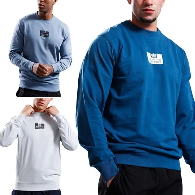 Weekend Offender Men Sweatshirt Crew Neck Heights Casual Cotton Pullover Jumper - Image 1 of 4