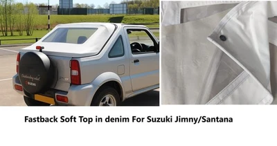 Fastback Soft Top for Suzuki Jimny/Santana With Clear Windows -Launch Offer — 第 1/4 张图片