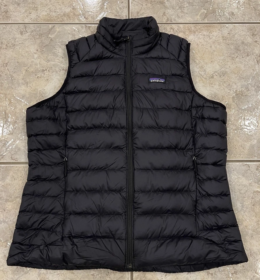 W's XL Patagonia Women's Down Sweater Vest Black 84629