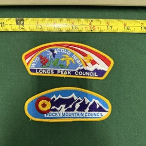 Posten 32 von 2 Colorado Pfadfinderrat Schulteraufnäher - Bild 1 von 2