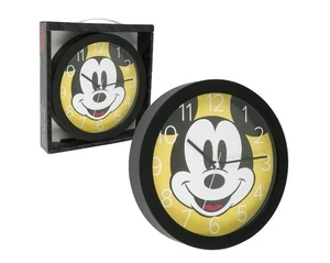 Disney Mickey Mouse 9.5” Plastic Hanging Wall Clock - Picture 1 of 1