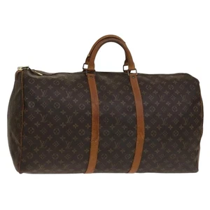 LOUIS VUITTON Monogram Keepall 60 Boston Bag M41422 LV Auth bs28846 - Bild 1 von 24