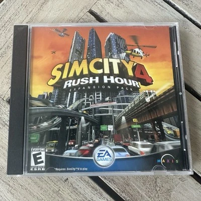 SimCity 4 -PC Game - 2003 - Rush Hour Expansion Pack -  Good Condition - Image 1 of 4