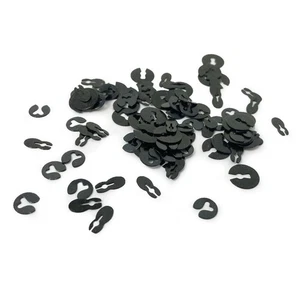 Steel Split Circlip Washers C Clips Clock Movement Repair Assorted Pack of 100 - Picture 1 of 2