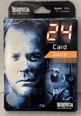 24 Juego de Cartas Cuenta Regresiva Jack Bauer Nuevo (No Precintado) Edad 12+ Para 3-4 Jugadores 2006 Foto 1 de 4