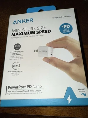 Anker 20W Compact Charger AC Adapter - Image 1 of 3
