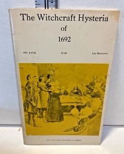 Vintage 1971 - The Witchcraft Hysteria of 1692 by Leo Bonfanti - Picture 1 of 4