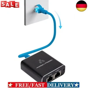 FR* RJ45 - Répartiteur Coupleur Ethernet 1 en 2 Sortie Haute Vitesse pour PC TV Box Routeur - Photo 1/12