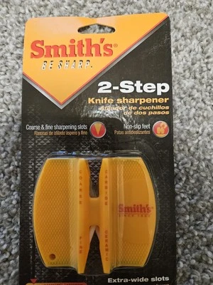 Afiador de facas Smith's CCKS 2 etapas carboneto de tungstênio e cerâmica AC87 NOVO! - Imagem 1 de 2