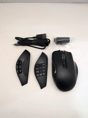 Razer Naga Pro (RZ01-03420100-R3U1) Wireless MMO Gaming Mouse Tested Works #144 - Image 1 of 4
