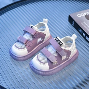 Kids Girls Closed Toe Summer Sandals Lightweight Toddler Boys Walking Shoes Size - Picture 1 of 14