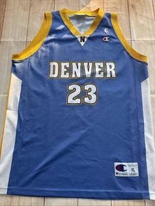 2003-08 Denver Nuggets Camby #23 Champion NBA Away Trikot Größe XL - Bild 1 von 13