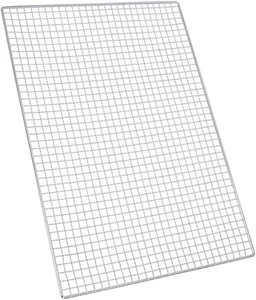JoyRay Grill Rack Grids, Stainless Steel 17.3 inches x 11.6 inches, Silver  - Picture 1 of 9