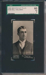 Bill Hallman 1895 Mayo Mayo's Cut Plug N300 SGC 60 5 - Picture 1 of 2