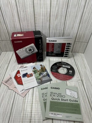 Cámara digital Casio Exilim EX-Z80 SOLO EN CAJA y manuales 8,1 megapíxeles Foto 1 de 4