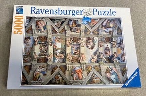 Ravensburger Sistine Chapel 5000 Piece Jigsaw Puzzle # 17 429 4 RARE! NEW SEALED - Picture 1 of 5