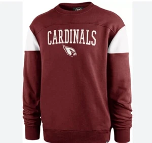 NFL Arizona Cardinals ‘47 Football $60 Red Sweatshirt Men’s Sz XL NWT PD 37XL - Picture 1 of 2