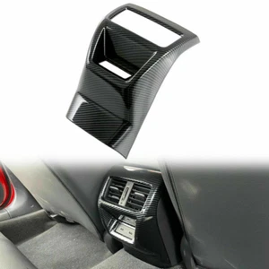 For Honda Civic 2022-23 Carbon Fiber Rear Air Vent Outlet Panel Anti-kick Cover - Bild 1 von 7