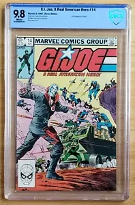G.I. Joe #14 1st full Destro Marvel 1983 CBCS 9.8 White Direct - Picture 1 of 3