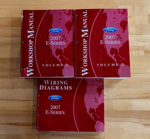 2007 Ford E Series Econoline OEM Workshop Manual Vol 1, Vol 2 & Wiring Diagrams - Bild 1 von 2