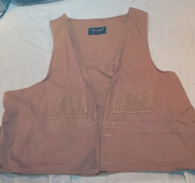 Vintage Redhead Sportstman Hunting Vest Size Extra Large XL Made In Hong Kong  - Image 1 of 4