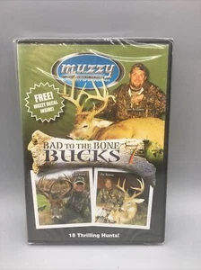 MUZZY - BAD To The BONE BUCKS 7 DVD Bowhunting 18 HUNTS - Picture 1 of 2