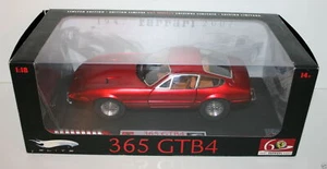 HOT WHEELS 1/18 - L2981 FERRARI 365 GTB4 - ELITE CANDY RED - Picture 1 of 3