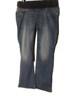 Signature Gold by Levi Strauss & Co. Women's Maternity Baby Bump Bootcut Jean XL