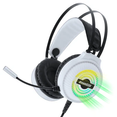 dreamGEAR GRX-500 Gaming LED RGB Headset for Nintendo Switch OLED/PS5/XboxSeries - Image 1 of 4