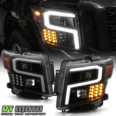 Tubo LED de humo negro Titan XD 2016-2024|Señal Proyector Faros Faros Foto 1 de 4