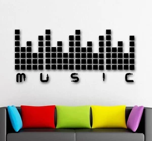 Wall Stickers Vinyl Decal Sound Music For Nightclubs DJ Party (ig1620) - Picture 1 of 2