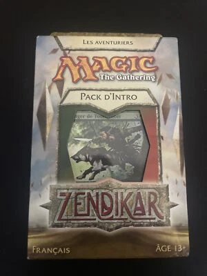 Magic The Gathering Mtg Les Aventuriers (French Adventurers) Zendikar Intro Pack - Image 1 of 2