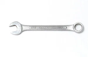 Llave combinada vintage Japón POWERMASTER 7/16" SAE extremo abierto y en caja 12 pt - Imagen 1 de 2