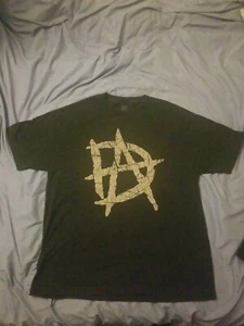 Camiseta Negra WWE Auténtica Dean Ambrose Inestable "Logo" Talla XL - Imagen 1 de 11