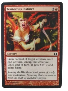 Magic The Gathering MTG "Istinto traditore" Ritorno a Ravnica 109/274 OMAGGIO S&H - Foto 1 di 3