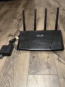 ASUS RT-AC87U AC2400 4x4 Dual Band Wireless Wi-Fi Gigabit Router 2.4GHz 5.0GHz - Picture 1 of 14