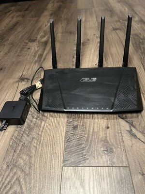 ASUS RT-AC87U AC2400 4x4 Dual Band Wireless Wi-Fi Gigabit Router 2.4GHz 5.0GHz - Image 1 of 4