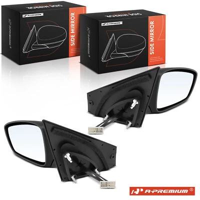 Espejo retrovisor eléctrico plegable manual A-Premium 2x y negro para Hyundai Sonata 2011-2014 Foto 1 de 4