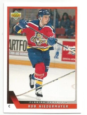 ROB NIEDERMAYER 1993-94 UPPER DECK CARD NM-MT CONDITION - Image 1 of 2