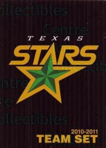2010-11 Texas Stars #28 Checklist, Header Card - Picture 1 of 1