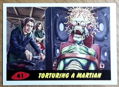 2015 Mars Attacks Occupation Heritage Card 41 TORTURING A MARTIAN. - Image 1 of 3