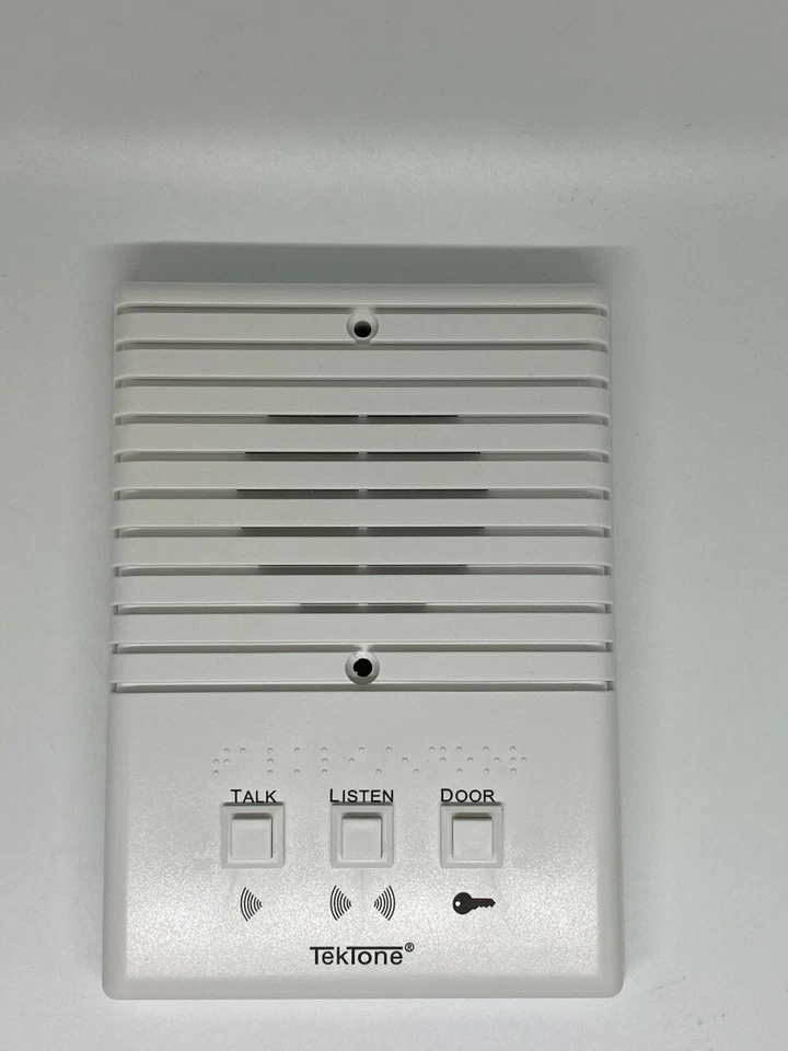 TekTone IR204 Apartment Intercom - Surface Mount 4 Wire
