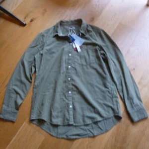Tommy Jeans Button Up Shirt Khaki Green Women's M Medium NEW BNWT inc UK P+P - Picture 1 of 8