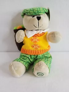 Starbucks Plüsch 2006 Bearista Bär Golfmütze Schlägertasche Pullover Neu mit Etikett - Bild 1 von 8