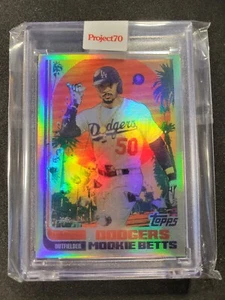 Topps Project 70 Mookie Betts Foil By Quiccs 21/70 - Picture 1 of 2